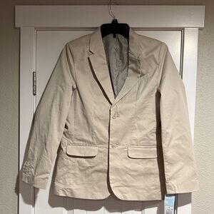 Cream Blazer Jacket